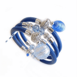 BP-2 Blu/Argento karkötő