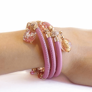 BP-2 Rosa/Oro karkötő