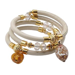 BP-2 Beige/Oro karkötő