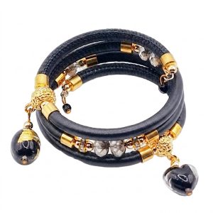 BP-2 Nero/Oro karkötő