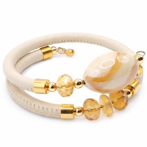 Gloria New Miele Doppio karkötő