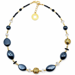 Gloria Nero 47 cm nyaklánc