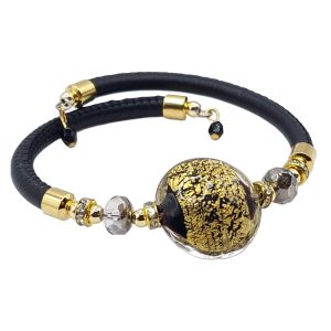 Lumiere Black Gold karkötő