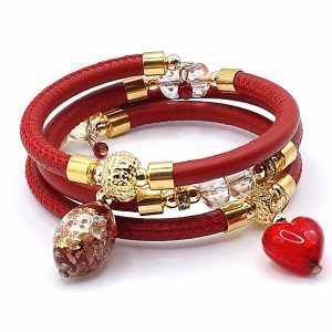 BP-2 Rosso/Oro karkötő