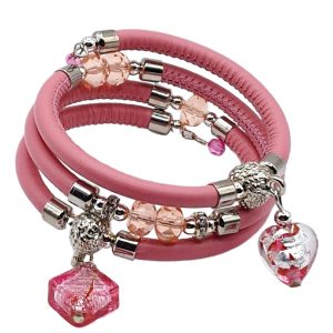 BP-2 Rosa/Argento karkötő